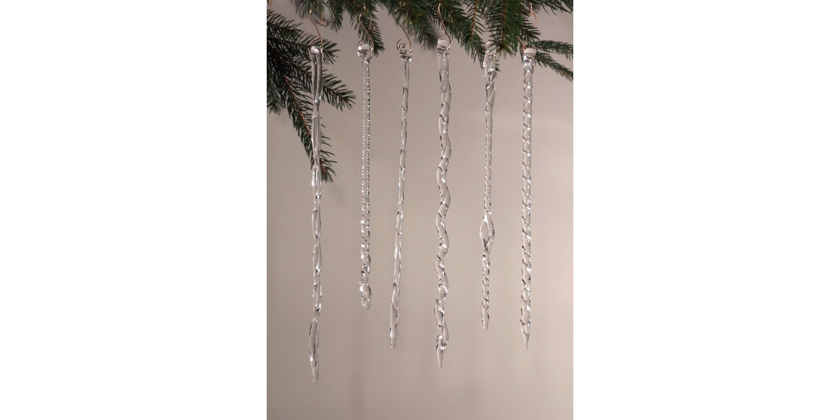 Clear Glass Icicle