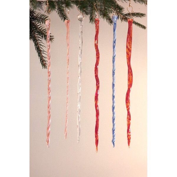 Simple Mix Glass Icicles Set